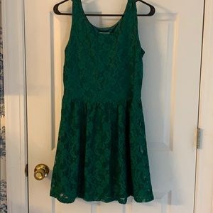 Joy Joy Emerald Green Dress